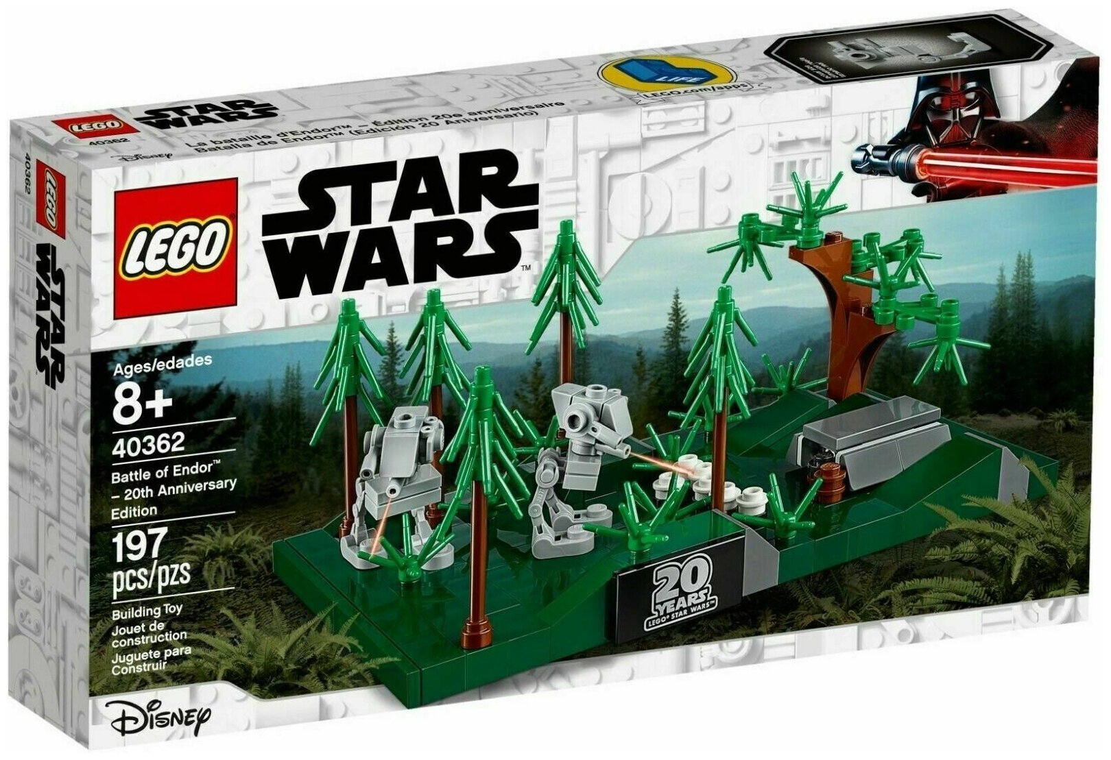 Конструктор LEGO Star Wars Битва на Эндоре 40362 конструктор lego star wars битва планете такодана 75139
