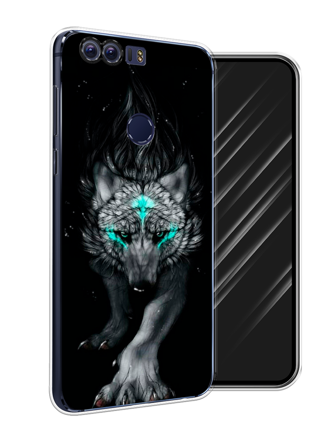 

Чехол Awog на Honor 8 "Волшебный волк", Разноцветный, 60950-2