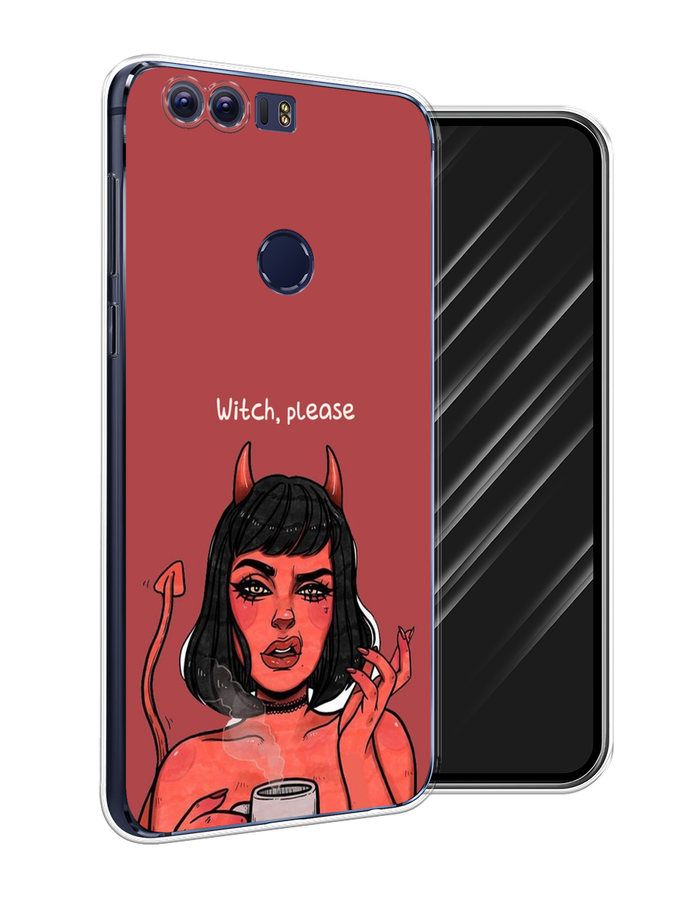 

Чехол Awog на Honor 8 "Evil Girl", Разноцветный, 60950-6