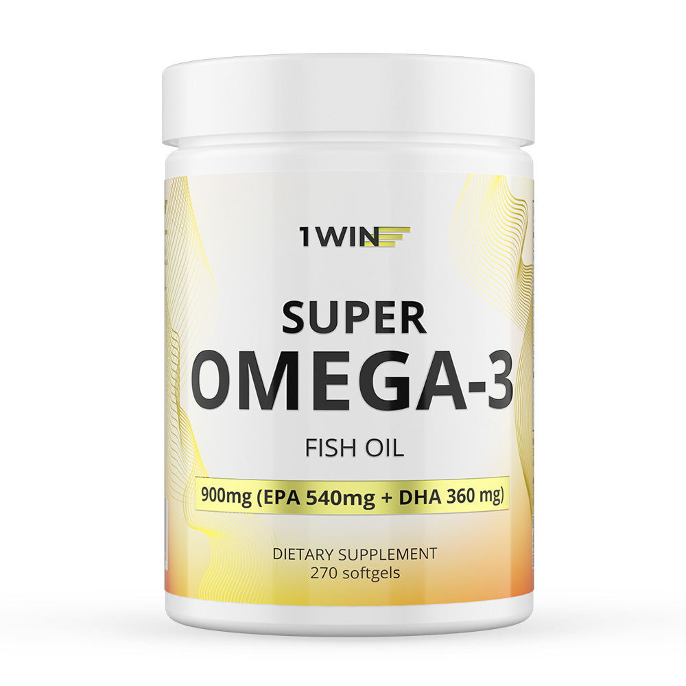 Купить Омега-3 рыбий жир 1WIN 900 мг капсулы 270 шт.