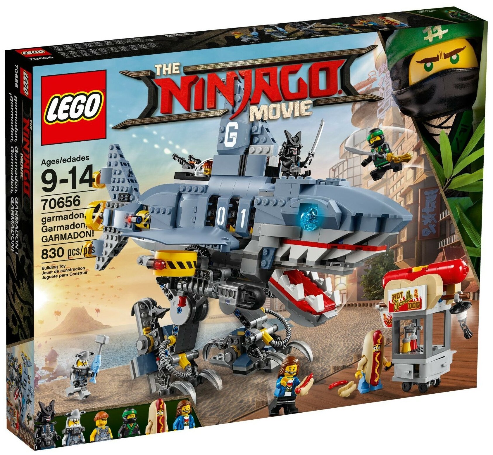 Конструктор LEGO The Ninjago Movie Гармадон, Гармадон, Гармадон! 70656