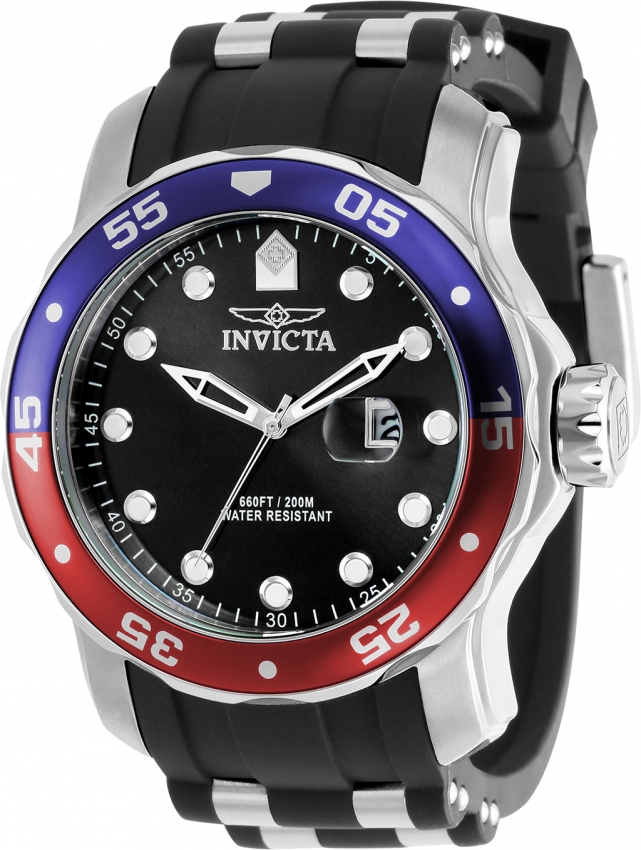 

Наручные часы мужские INVICTA Pro Diver черные, Pro Diver