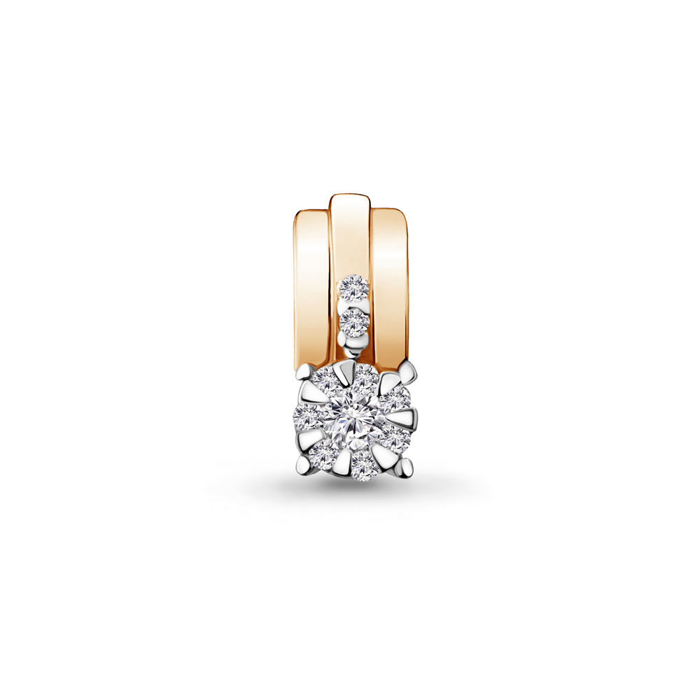 

Подвеска из красного золота с бриллиантом Aquamarine 920725Ак_585_кз, 920725Ак_585_кз