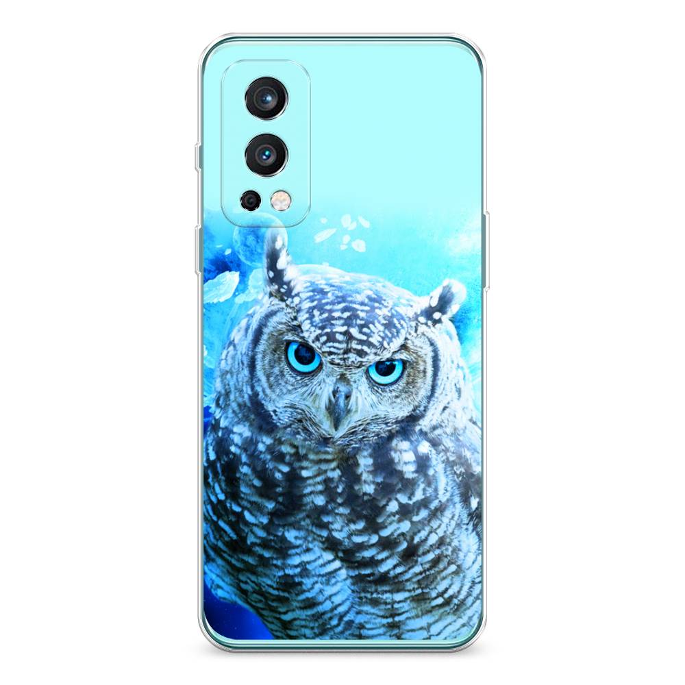 

Чехол Awog на OnePlus Nord 2 / ВанПлас Nord 2 "Сова арт 7", Синий;голубой, 151750-1