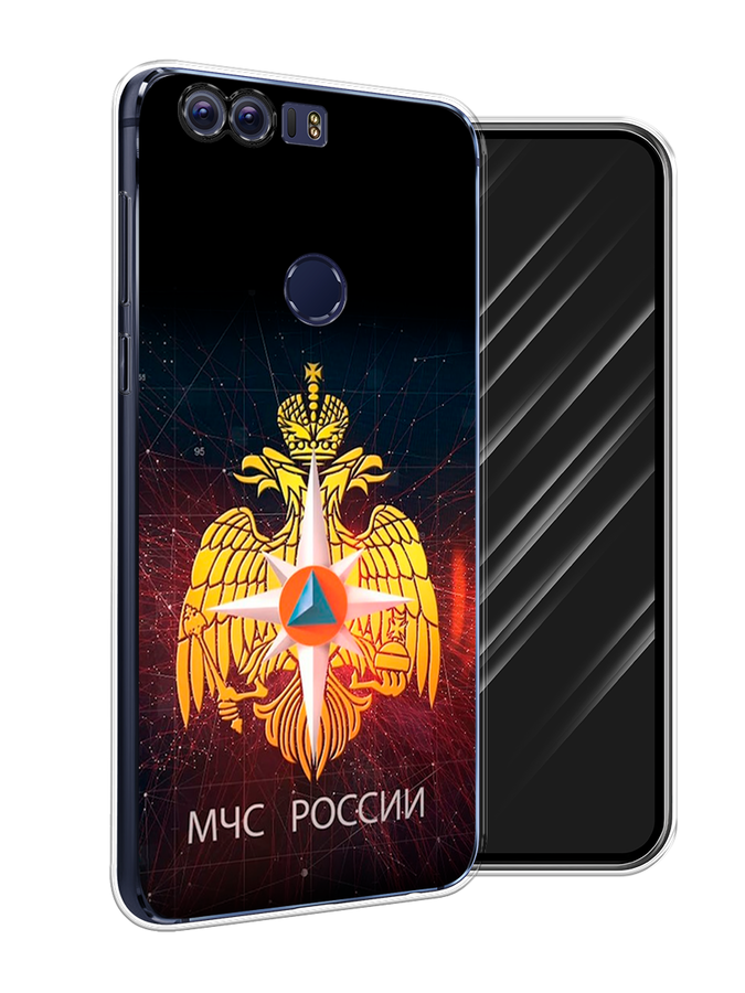 

Чехол Awog на Honor 8 "МЧС России", Разноцветный, 60950-5