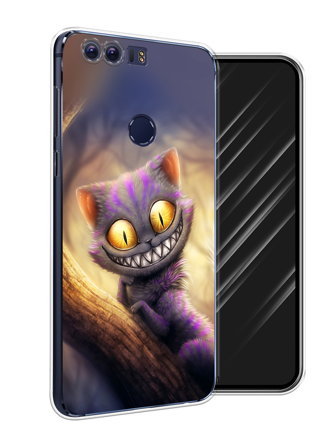 

Чехол Awog на Honor 8 "Cheshire Cat", Разноцветный, 60950-1