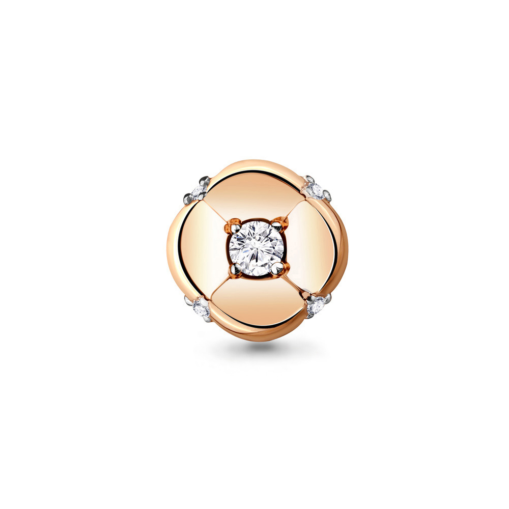 

Подвеска из красного золота с бриллиантом и сапфиром Aquamarine 920505к_585_кз, 920505к_585_кз