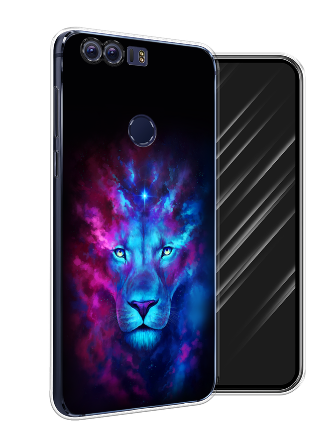 

Чехол Awog на Honor 8 "Космический лев", Разноцветный, 60950-1