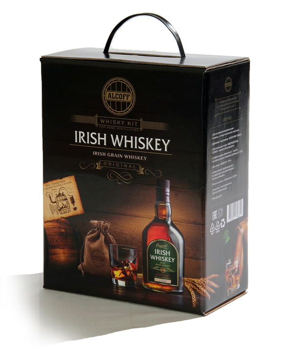 фото Набор для дистилляции alсoff premium "irish whiskey" (ирландский зерновой виски) alcoff