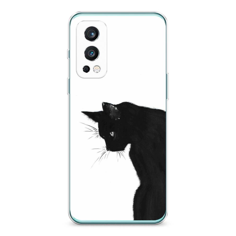 

Чехол Awog на OnePlus Nord 2 / ВанПлас Nord 2 "Black cat", Черный;белый, 151750-1