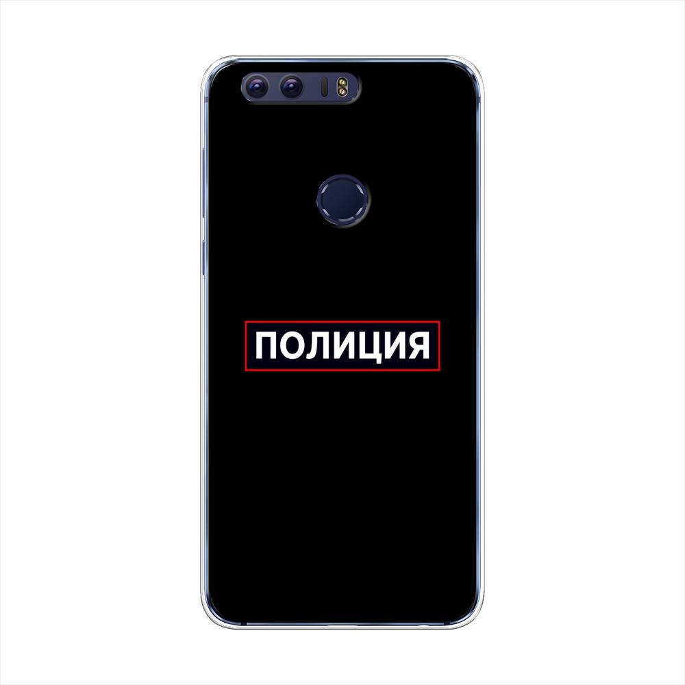 

Чехол Awog на Honor 8 "Police logo", Разноцветный, 60950-5
