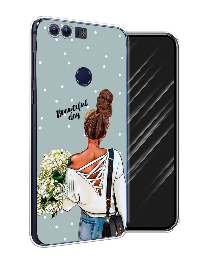

Чехол Awog на Honor 8 "Beautiful day", Разноцветный, 60950-6
