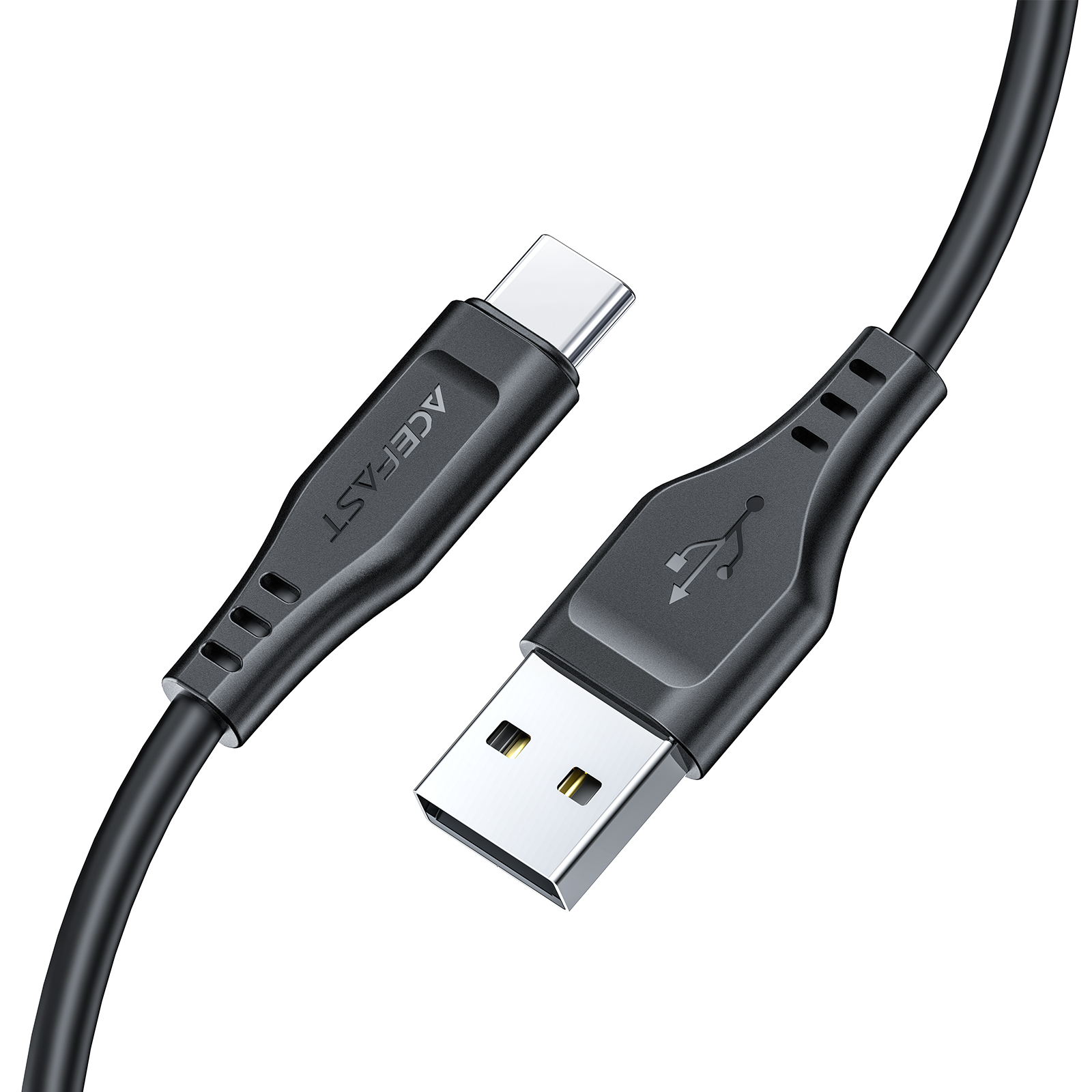 Кабель USB - Type-C Acefast C3-04 1.2 м черный