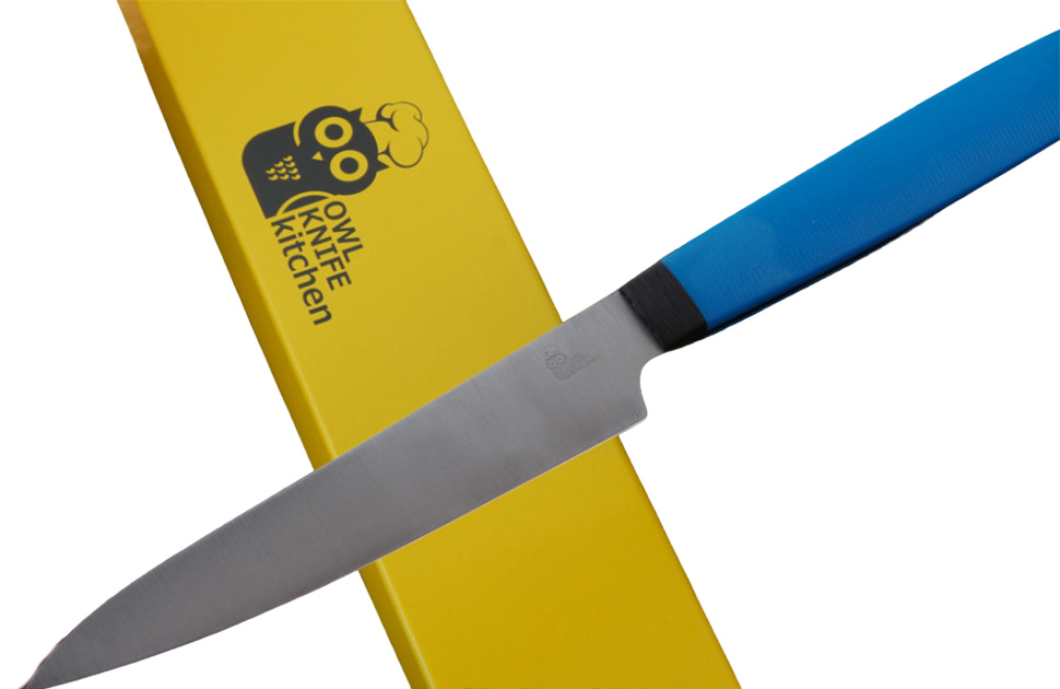 

Кухонный нож Owl Knife U130F сталь Cromax G-10
