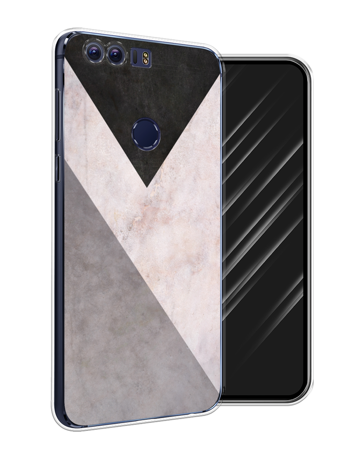 

Чехол Awog на Honor 8 "Геометричный мрамор", Разноцветный, 60950-3