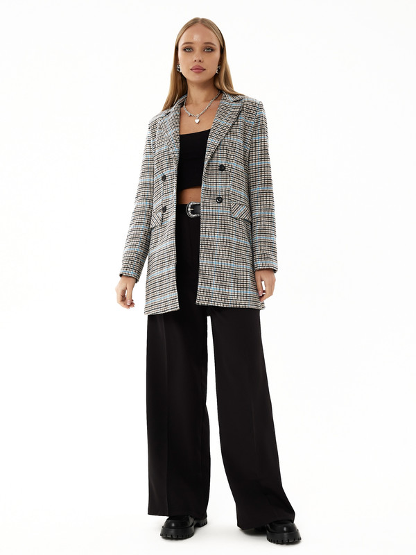 

Пиджак женский DAZZLE STYLE Шарлотта черный 46 RU, Шарлотта