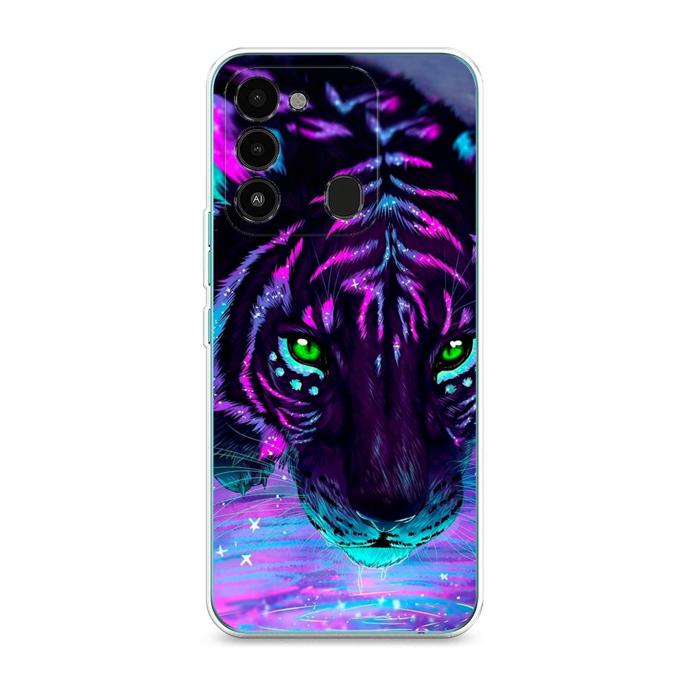 

Силиконовый чехол "Волшебный тигр" на Tecno Spark 8C, 301350-1