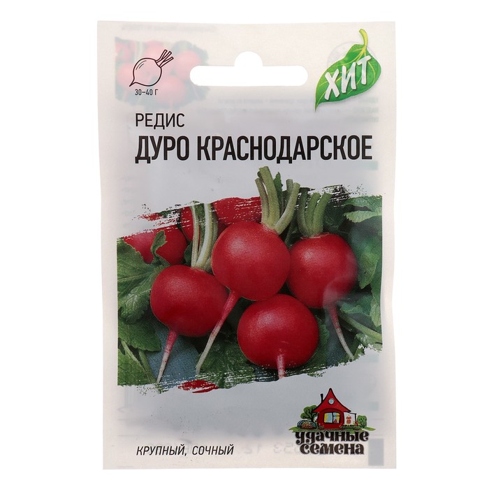 

Семена редис Дуро Краснодарское Гавриш 2473503-6p 1 уп.