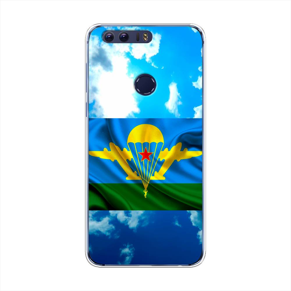 

Чехол Awog на Honor 8 "ВДВ флаг в небесах", Разноцветный, 60950-5