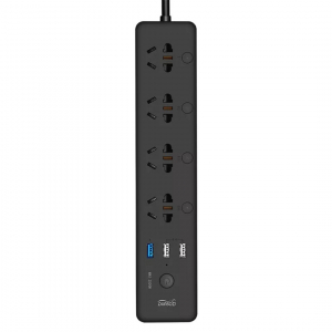 фото Умный удлинитель xiaomi gosund smart power strip, usb black cp5-b