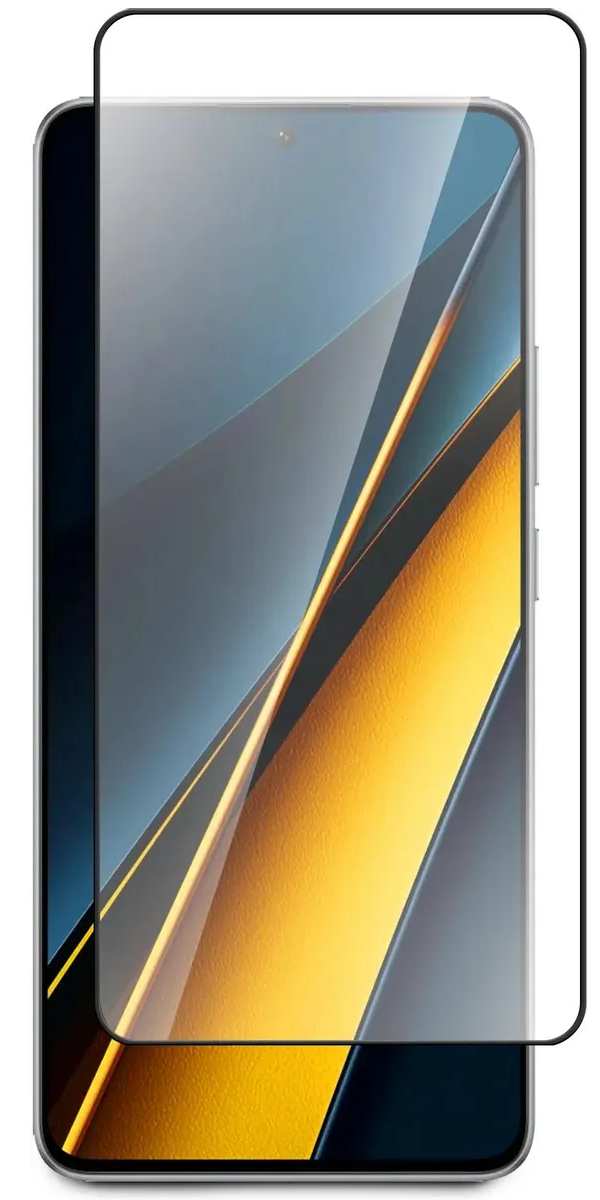 

Защитное стекло для экрана BORASCO Tempered Glass для Xiaomi Poco M6 Pro, Tempered Glass