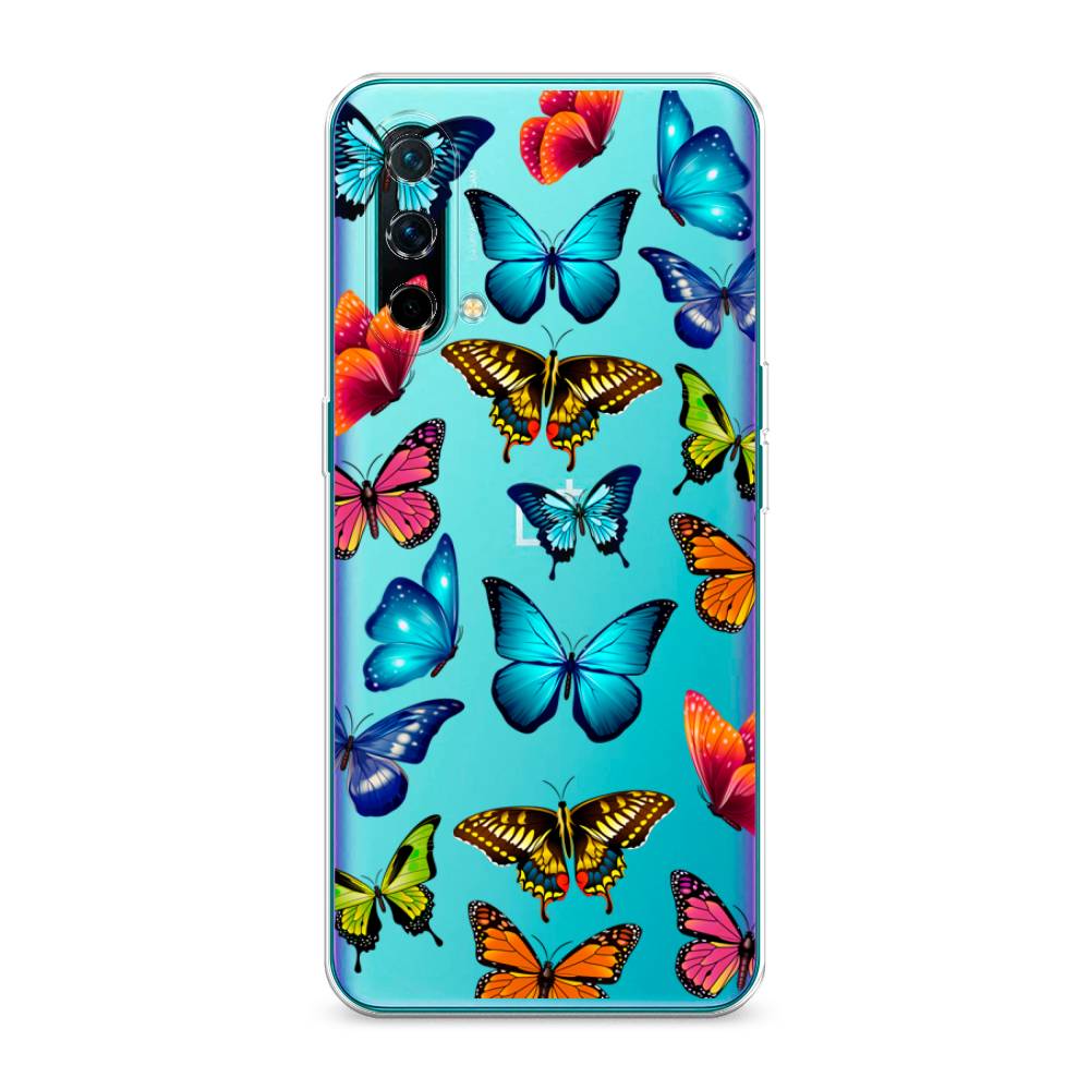

Чехол Awog "Разные бабочки" для OnePlus Nord CE