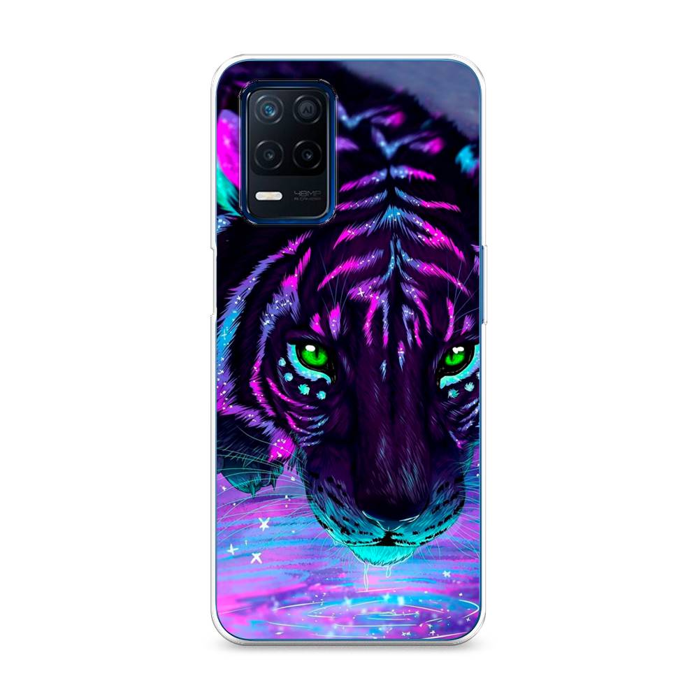 

Силиконовый чехол "Волшебный тигр" на Realme Narzo 30 5G, 257150-1