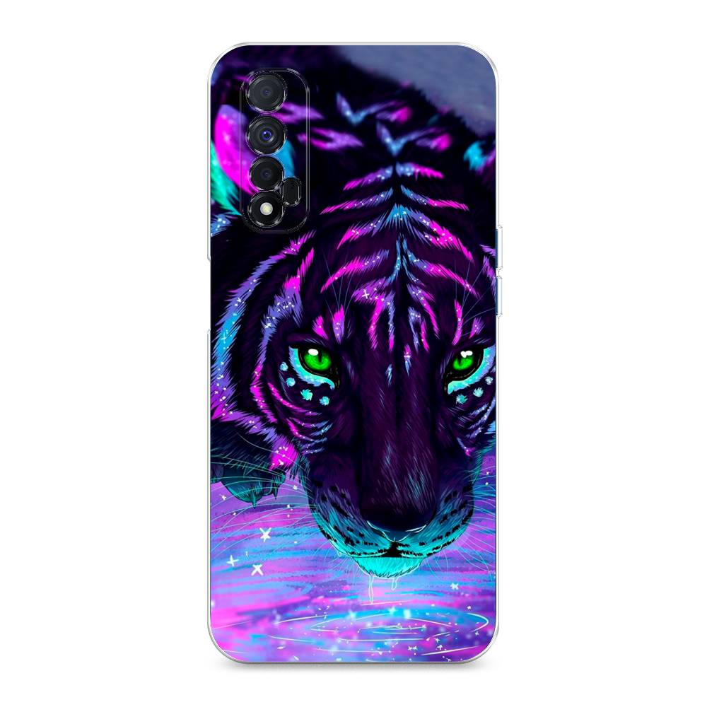 

Силиконовый чехол "Волшебный тигр" на Realme Narzo 30 4G, 257650-1