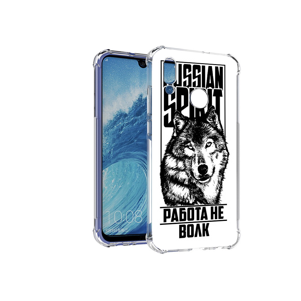 

Чехол MyPads Tocco для Huawei P Smart (2019) работа не волк, Прозрачный, Tocco