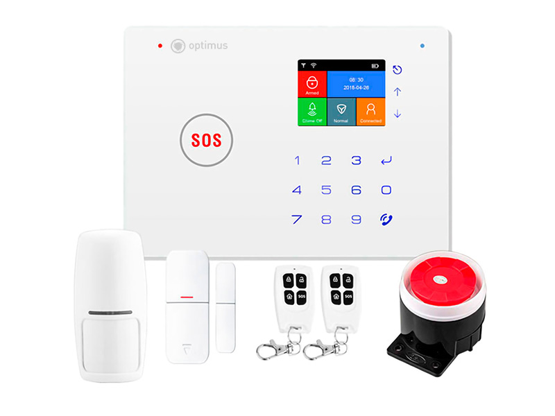 

Беспроводная GSM сигнализация Optimus AG-300 В0000009316 комплект