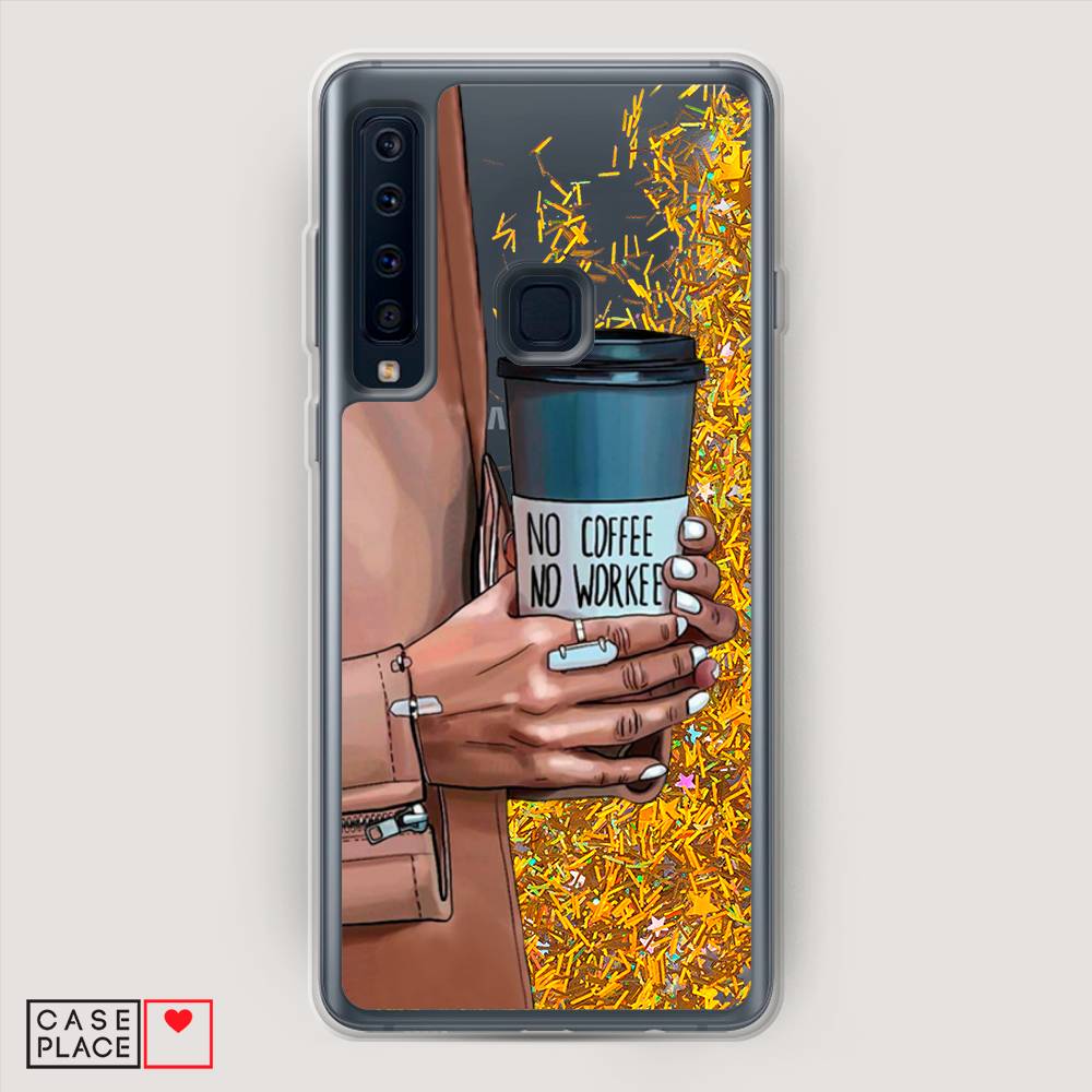 

Чехол Awog на Samsung Galaxy A9 2018 "No coffee", 26690-1