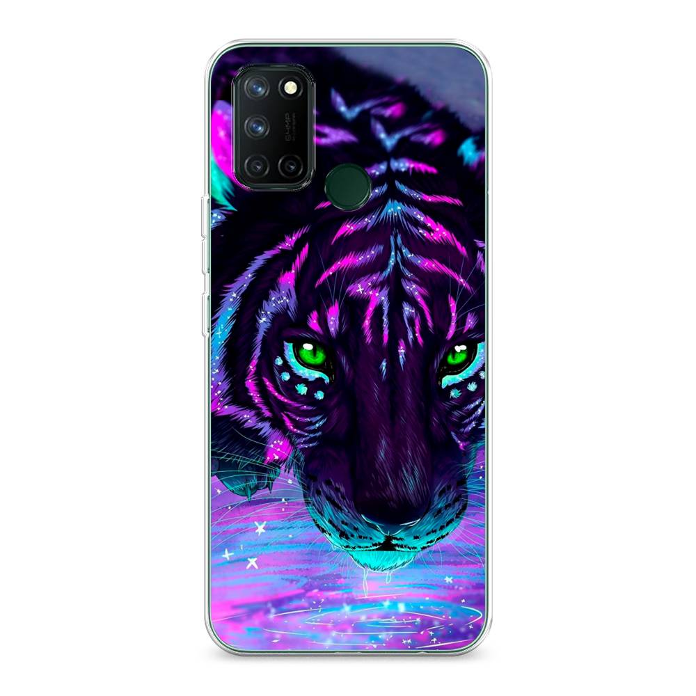 

Силиконовый чехол "Волшебный тигр" на Realme 7i, 253950-1