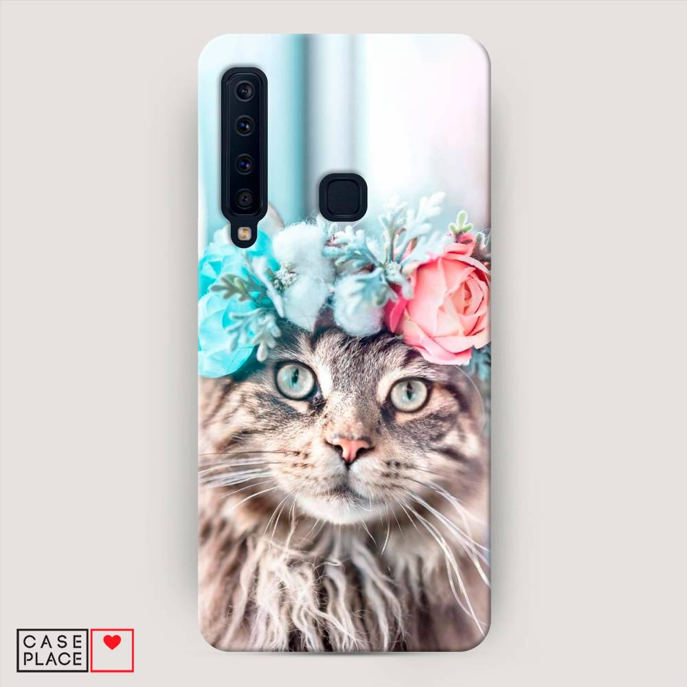 

Чехол Awog "Кот в венке" для Samsung Galaxy A9 2018