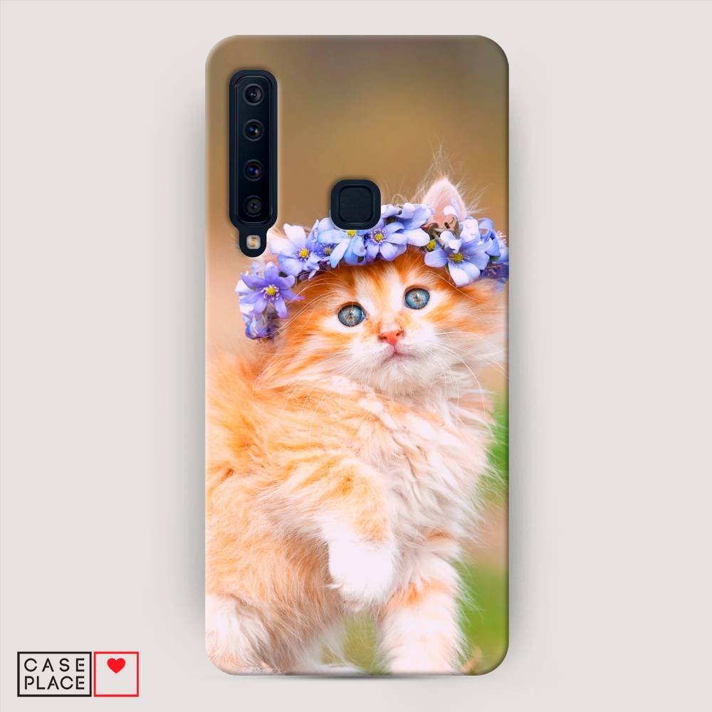

Чехол Awog "Рыжий кот в венке" для Samsung Galaxy A9 2018