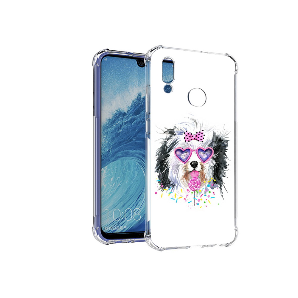 

Чехол MyPads Tocco для Huawei P Smart (2019) пушистик, Прозрачный, Tocco