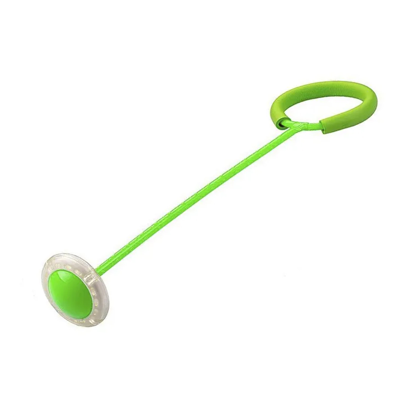 Нейроскакалка Market toys lab со светом на одну ногу зеленая нейроскакалка на одну ногу star желтая светящиеся колесо