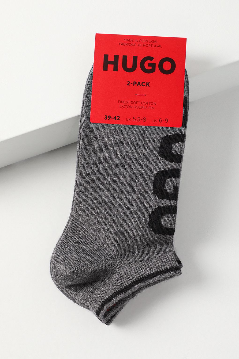 

Комплект следков мужских HUGO BOSS 50468102 серых 43-46, Серый, 50468102