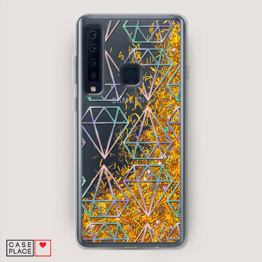

Чехол Awog на Samsung Galaxy A9 2018 "Бриллианты голографика", 26690-1
