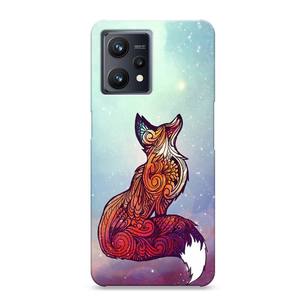 

Пластиковый чехол "Лиса 1" на Realme 9, 257220-1