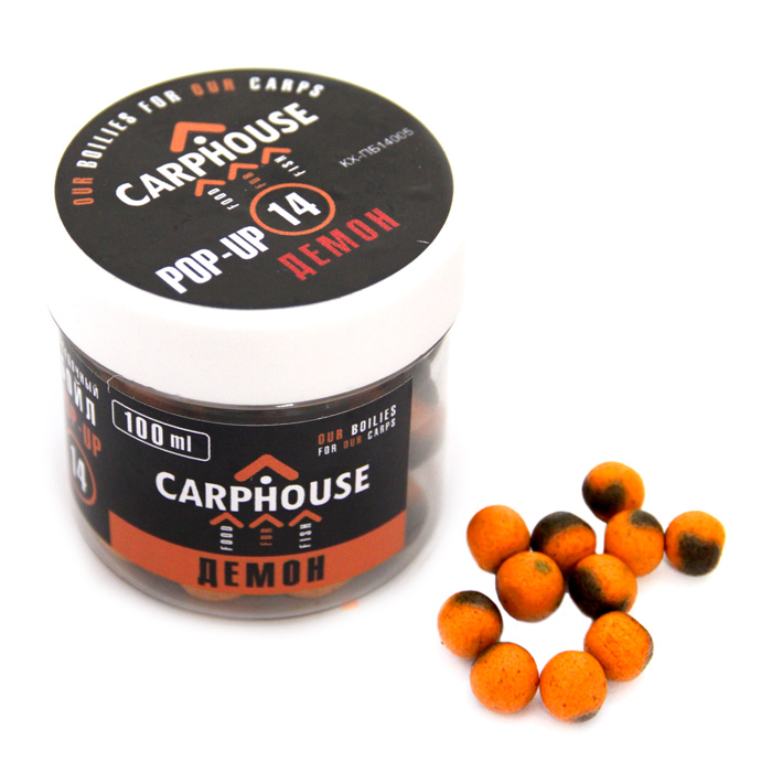 

Бойлы Carphause Рор Up "Демон" банка 35 гр. 14 мл., 00-00023124