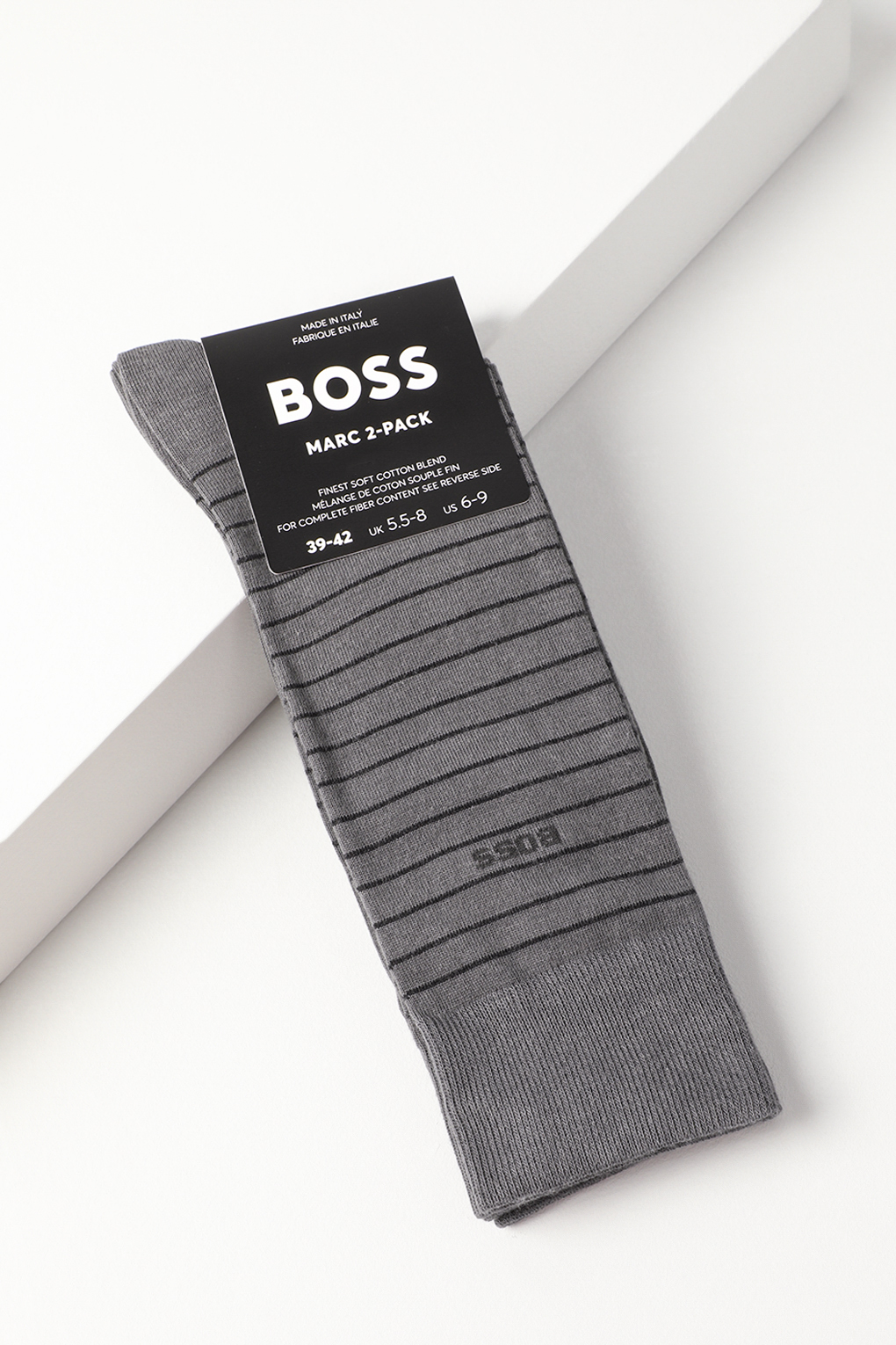 

Комплект носков мужских Boss 50503547 серых, Серый, 50503547