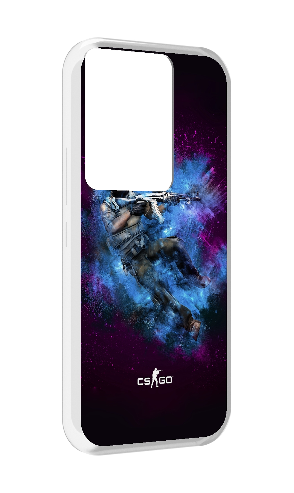 

Чехол MyPads CS-go-террорист для Itel Vision 3 Plus / Itel P38 Pro, Прозрачный, Tocco