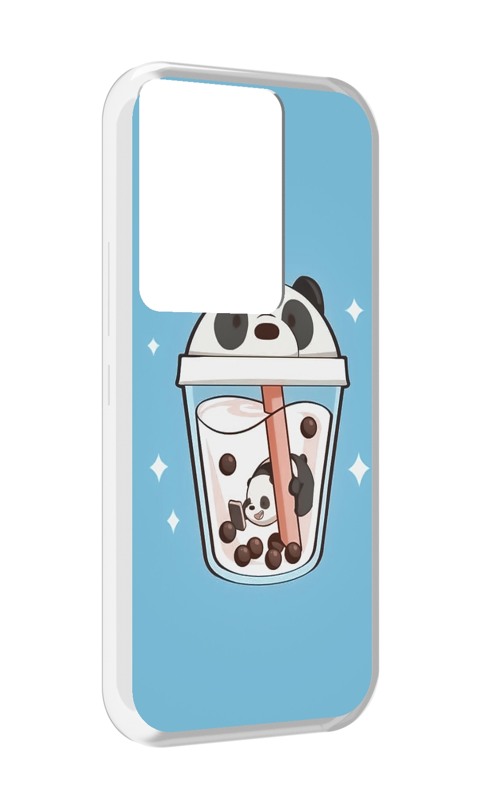 

Чехол MyPads Bubble tea для Itel Vision 3 Plus / Itel P38 Pro, Прозрачный, Tocco