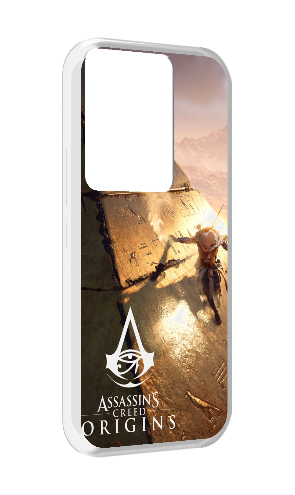 

Чехол MyPads Assassin's Creed Origins для Itel Vision 3 Plus / Itel P38 Pro, Прозрачный, Tocco