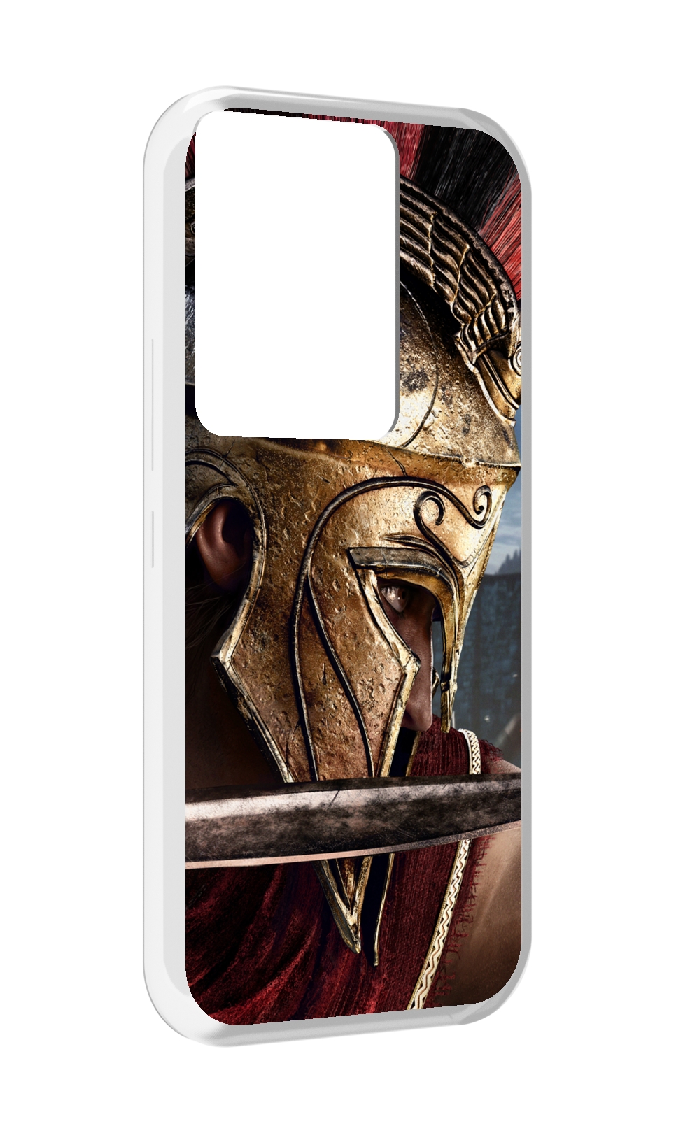 

Чехол MyPads Assassin's Creed Odyssey для Itel Vision 3 Plus / Itel P38 Pro, Прозрачный, Tocco