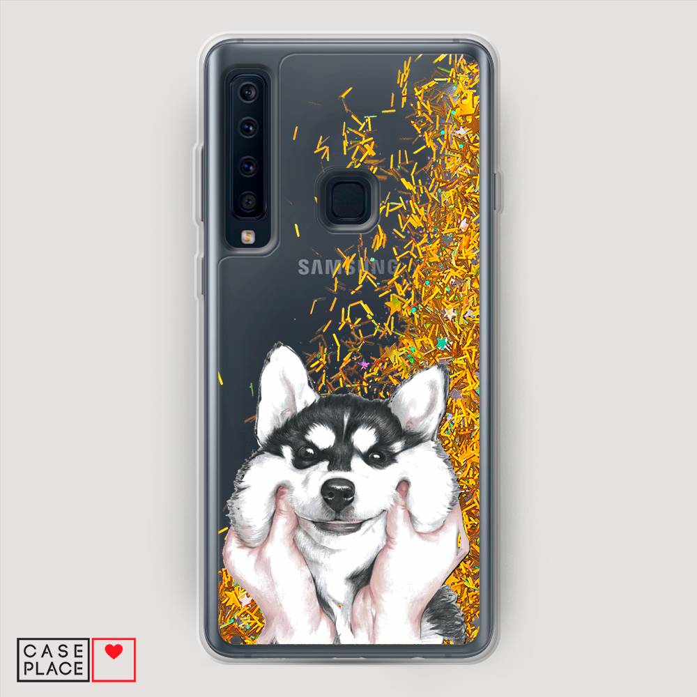 

Чехол Awog на Samsung Galaxy A9 2018 "Щечки хаски", 26690-1