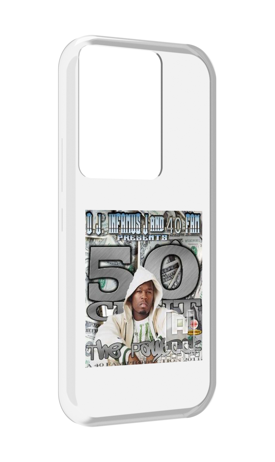 

Чехол MyPads 50 Cent - The Payback для Itel Vision 3 Plus / Itel P38 Pro, Прозрачный, Tocco