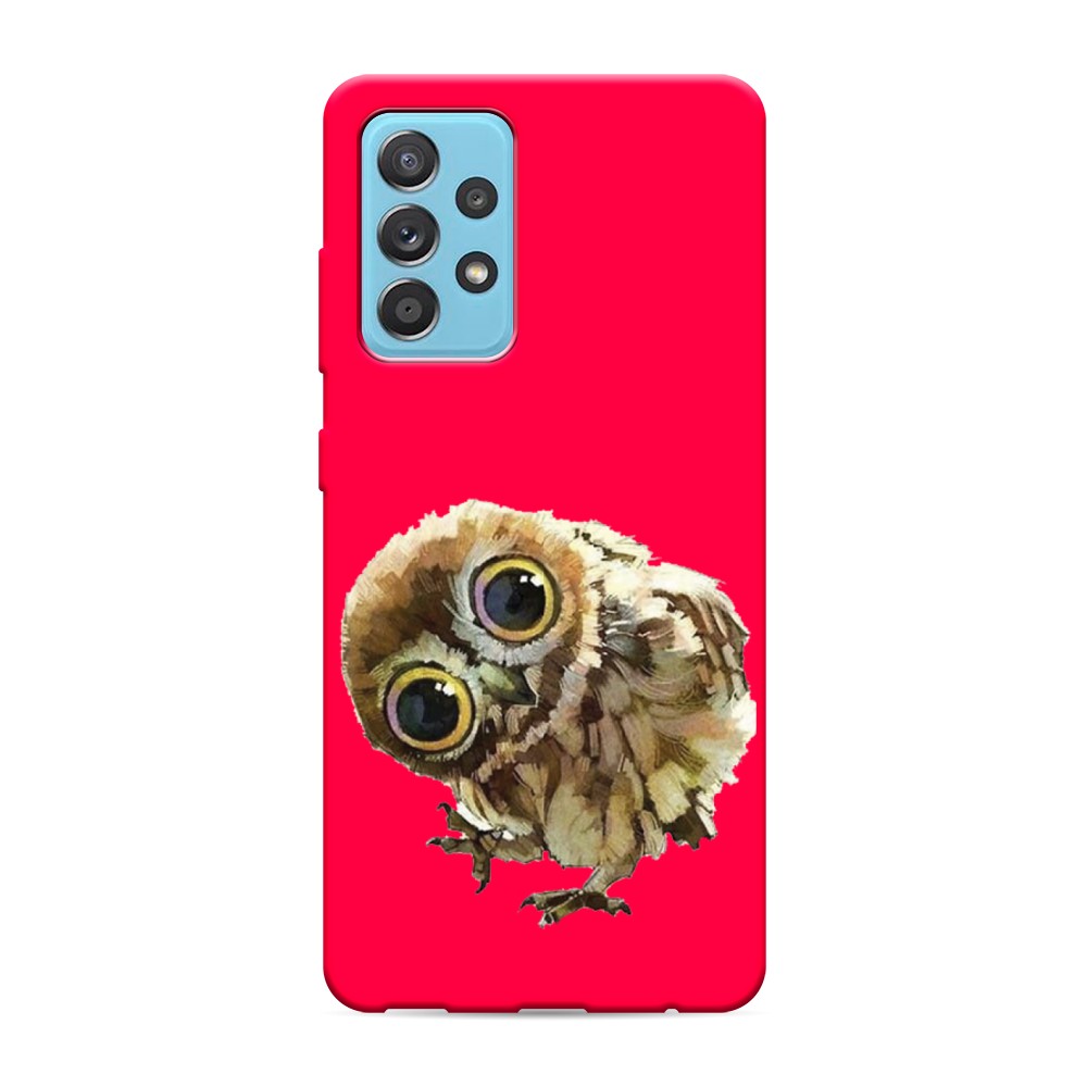 

Чехол Awog на Samsung Galaxy A52s / Самсунг A52s "Любопытный совенок", Разноцветный, 2106553-1