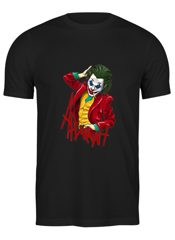 

Футболка мужская Printio Joker art черная M, Черный, Joker art