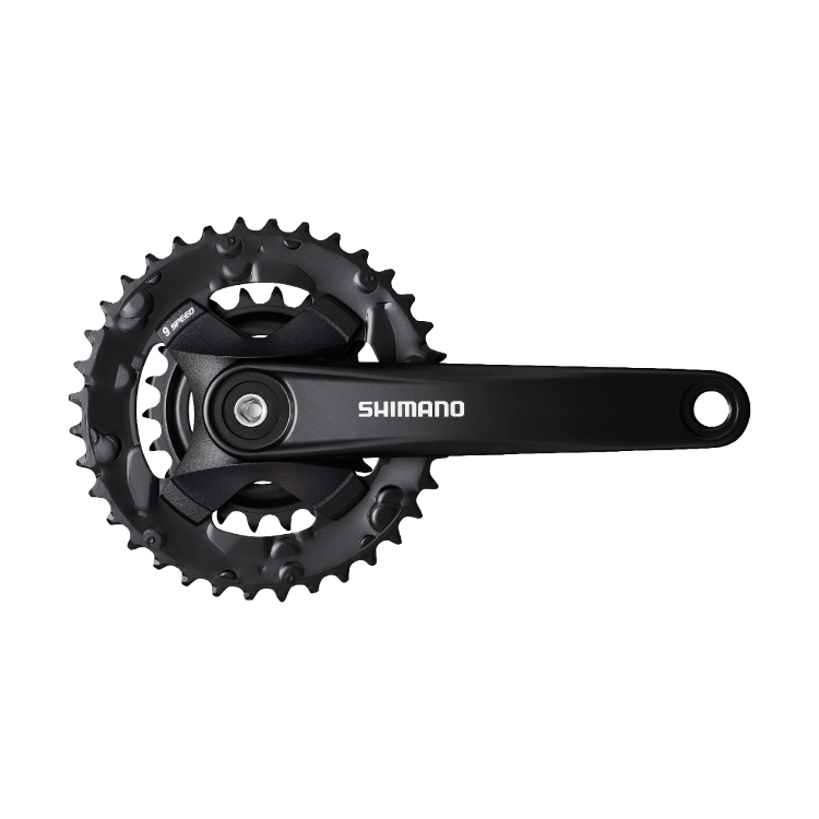 Система Shimano FC-MT101-B2 под квадрат, 9 скоростей, 36x22T, 170 мм